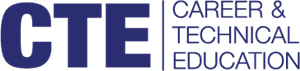 CTE Logo in Blue