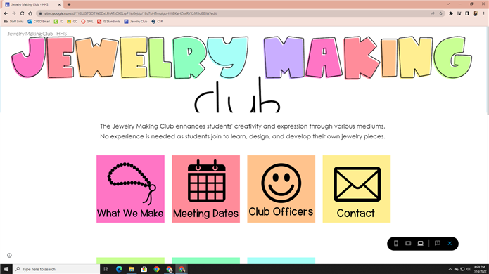 Club Website