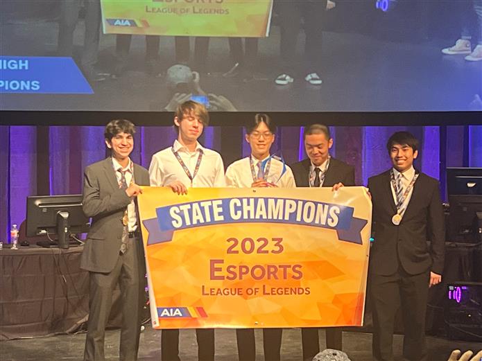 Hamilton High School esports champions 2023 League of Legends