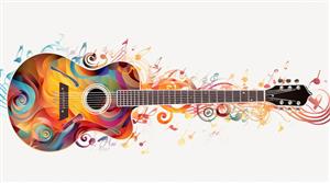 Colorful Guitar