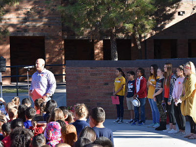 Veteran's Day Observance Assembly!