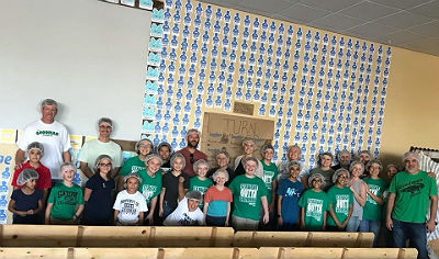 CTA Goodman Student Council working at Feed My Starving Children