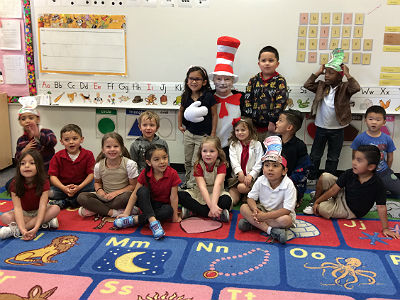 Dr. Seuss' Birthday at Shumway Leadership Academy