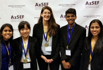 Hamilton High ISEF Participants