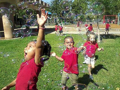 Frye Elementary kindergarten students