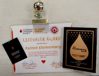 Lifesaver Award from the Leukemia and Lymphoma Society