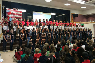 Veterans Day breakfast and assembly