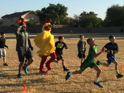 Santan Elementary's Running Club