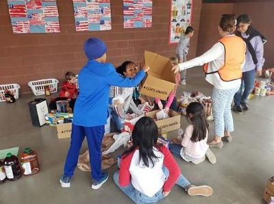 Thanksgiving baskets for families in need