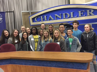 CTE Field trip to Chandler High