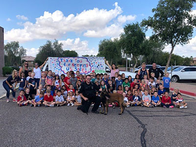 Thanking Police for their Service