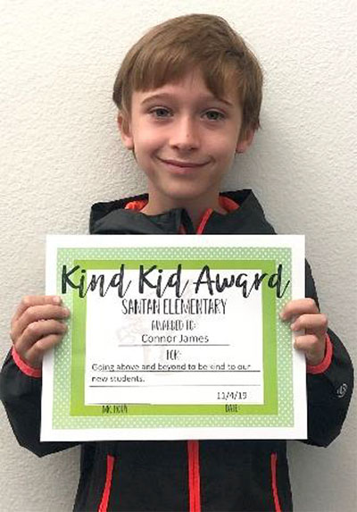 Kind Kid of the Month