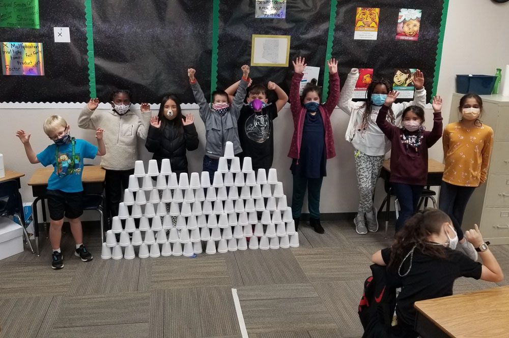 100 Cup Tower