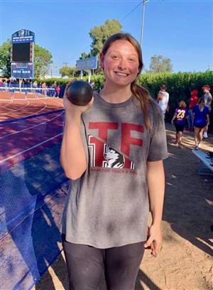 Logan Blutreich 4th Place Shot Put