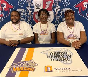 Aaron Henry IV Signing Day 2-20 Aaron Henry IV Signing Day 2-20