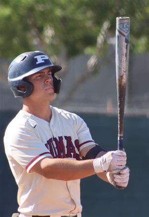 Senior catcher Carter Richey.