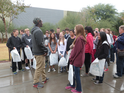 AVID field trip to CGCC 