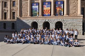 Basha Choir sings at the Capitol 