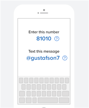 Text @gustafson7 to 81010 