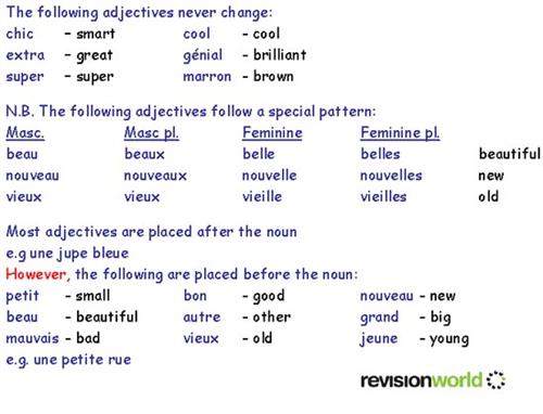 Adjectives 2 