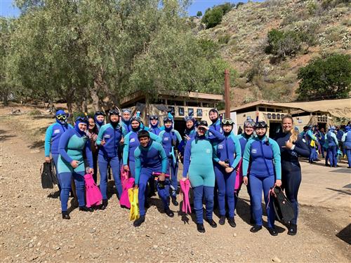 Ready to snorkel!