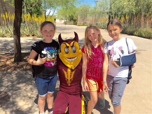 Kenz, Sun Devil, Ava, & Mack 