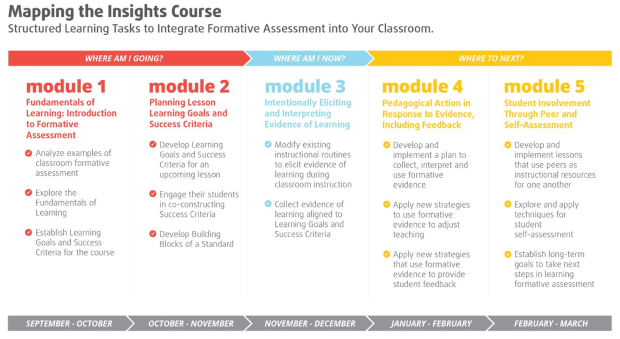 Formative Assessment Insights - Course Map 