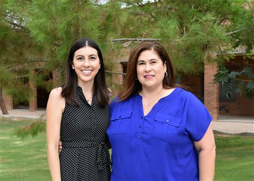 Mrs. Messina and Ms. Radick