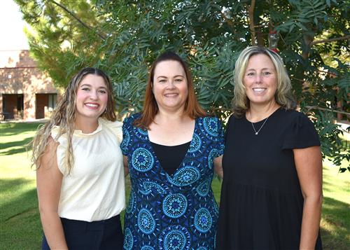 Ms. Barbisan, Ms. Miller and Mrs. Zappin