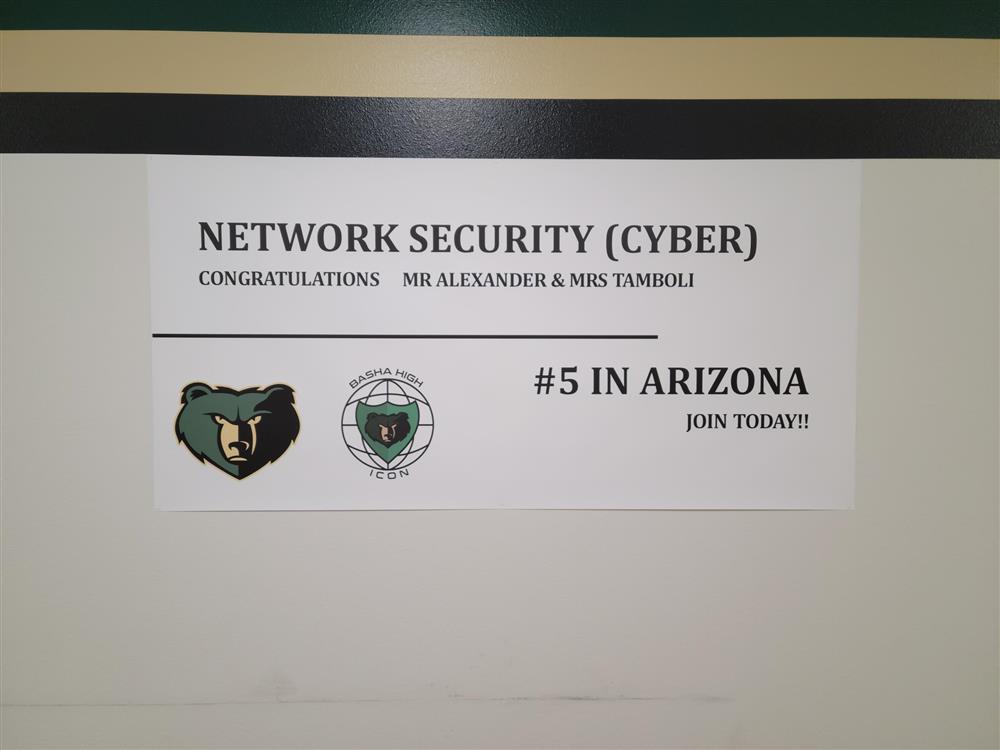 Poster of Network Securities achievement