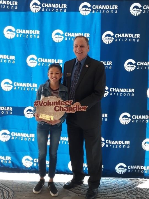 Chandler Volunteer Youth Recognition Award - February 2020