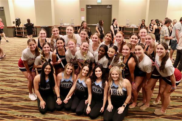 Pom at UDA dance camp