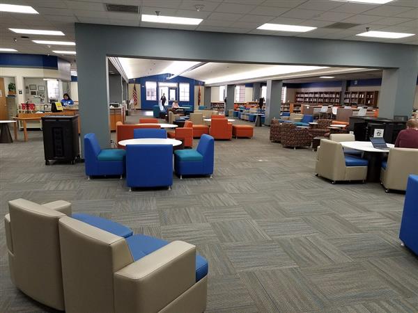 Picture of JSU open seating area