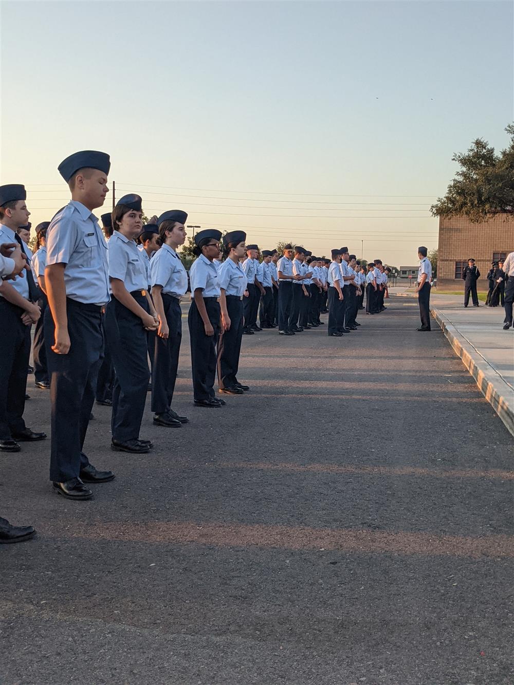 Basha High Flag Raising