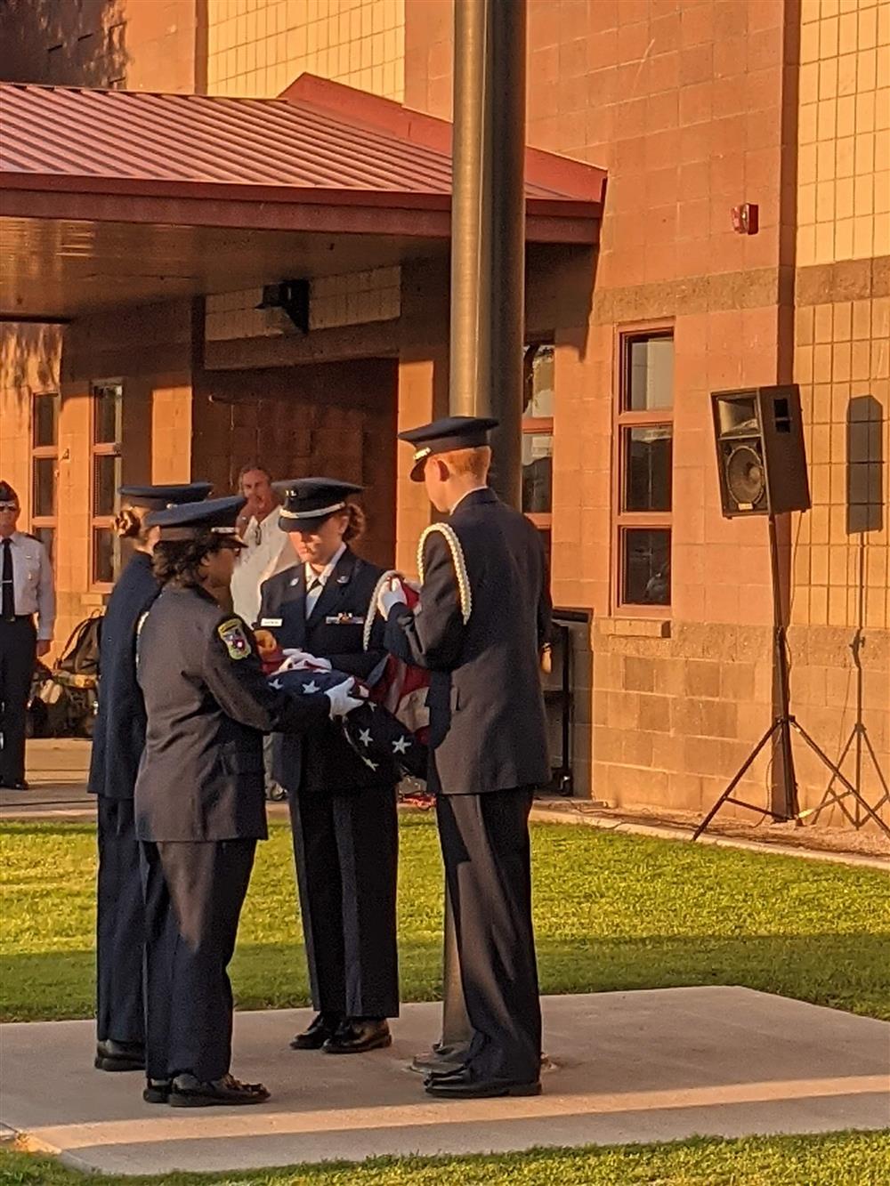 Basha High Flag Raising