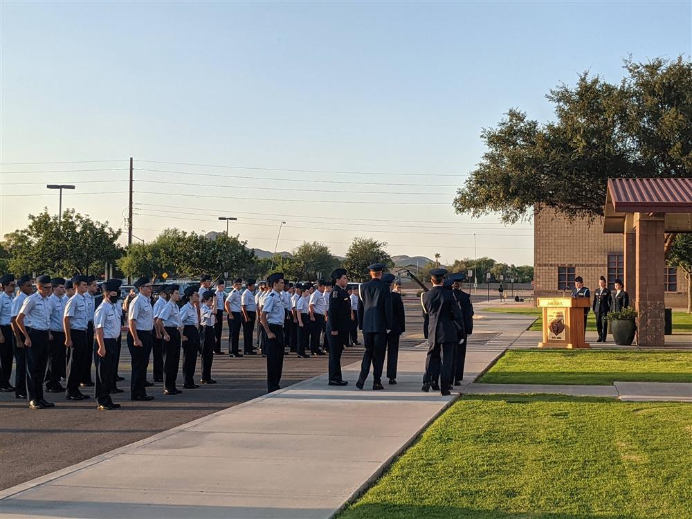 Basha High Flag Raising