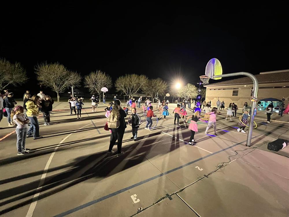 Sock Hop at Basha Elementary - February 2022