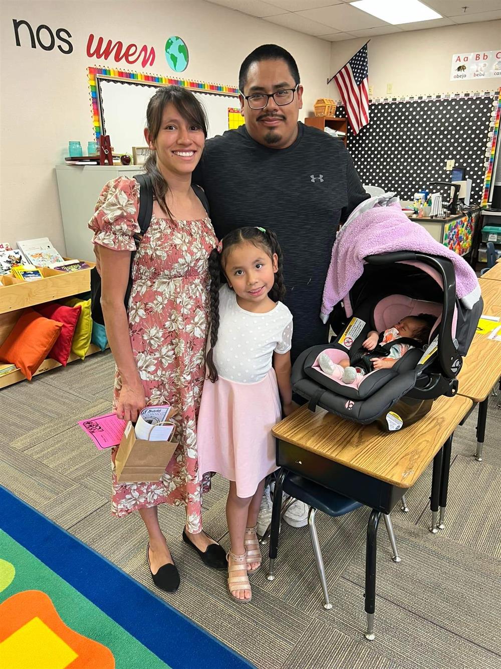 Family that attended Meet the Teacher