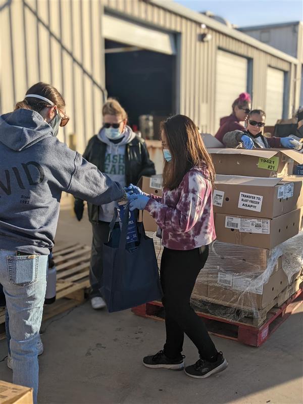 Holiday Food Donations and Volunteers