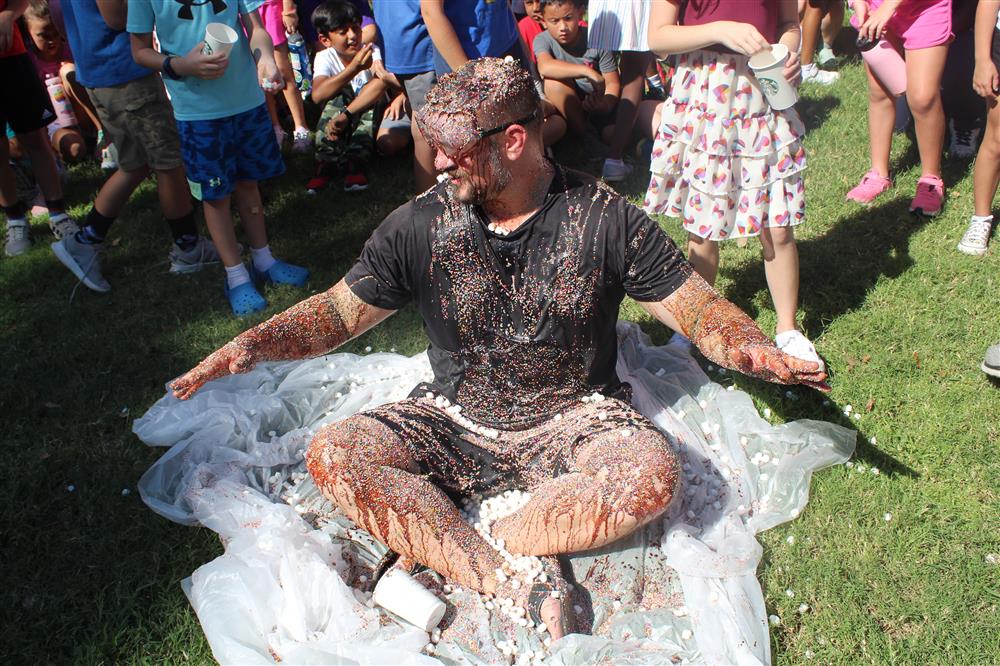 Mr. Durham as an Ice cream sundae