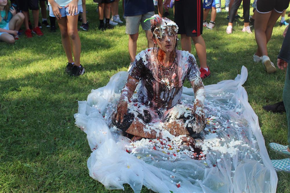 Mrs. Coplan as an ice cream sundae.