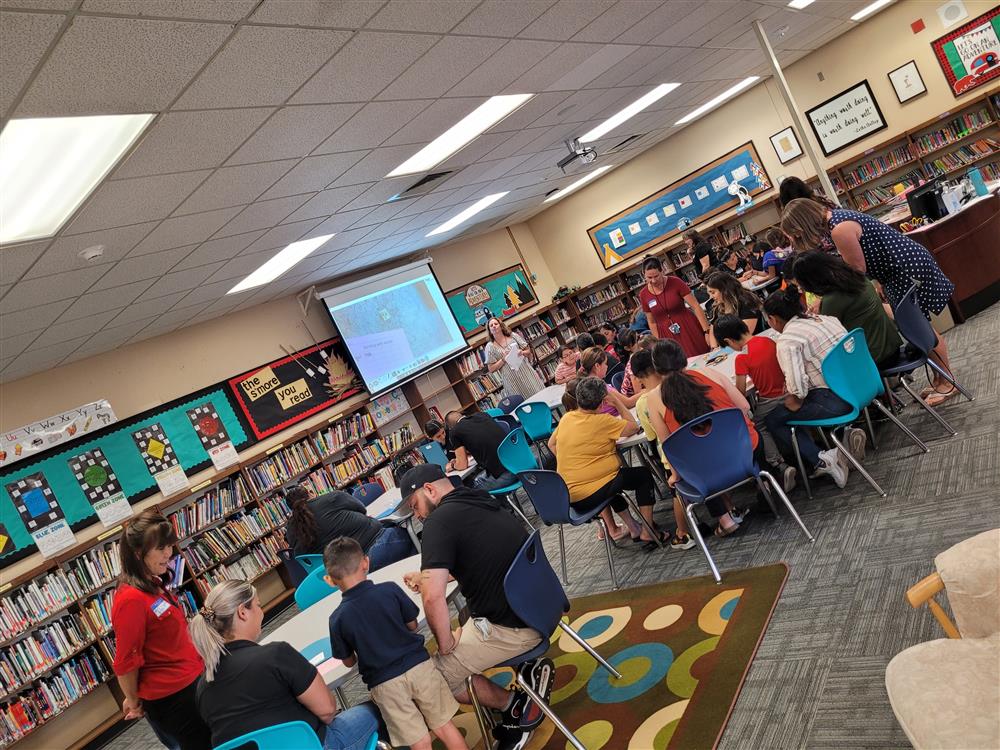 1st Grade Family Literacy Night - August 2021