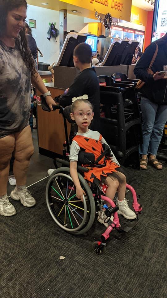 Students celebrate Halloween at Peter Piper Pizza. 