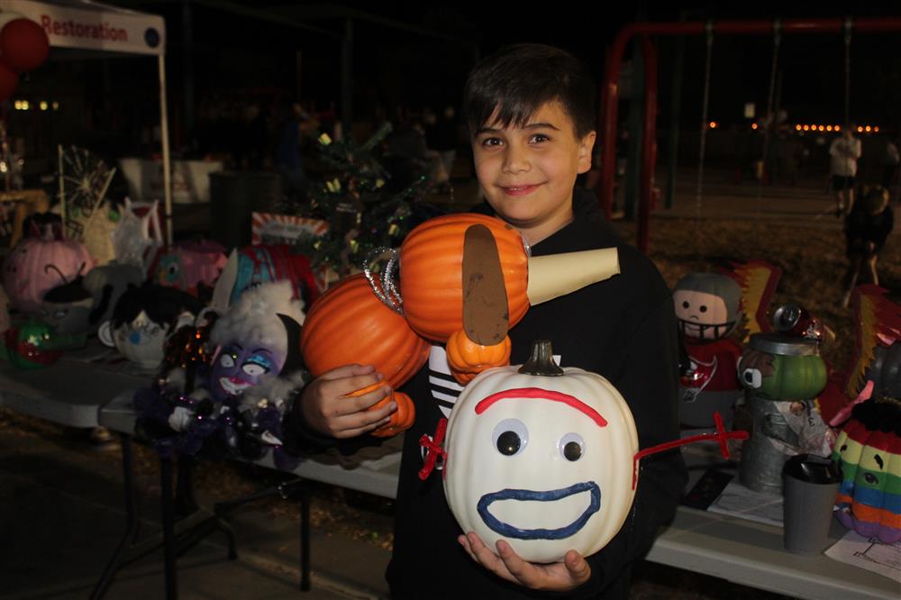 2nd Place Storybook Pumpkin, Carter A. 