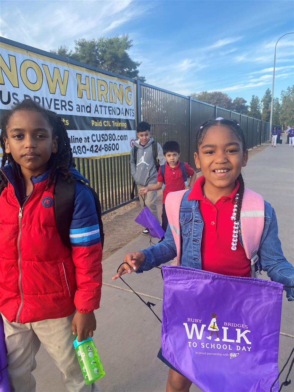 Frye Elementary - Ruby Bridges Walk to School 2023