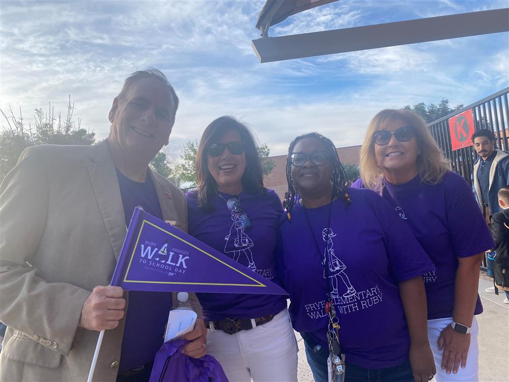 Frye Elementary - Ruby Bridges Walk to School 2023