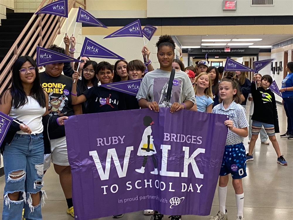 Basha Elementary - Ruby Bridges Walk to School 2023