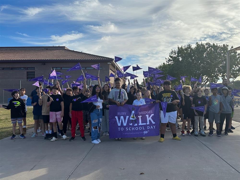 Basha Elementary - Ruby Bridges Walk to School 2023