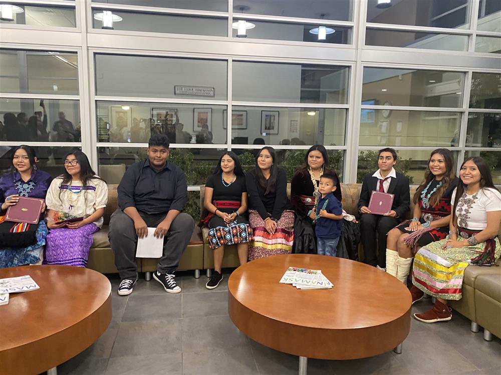 Celebrating Indigenous Night at the CUSD Board Meeting