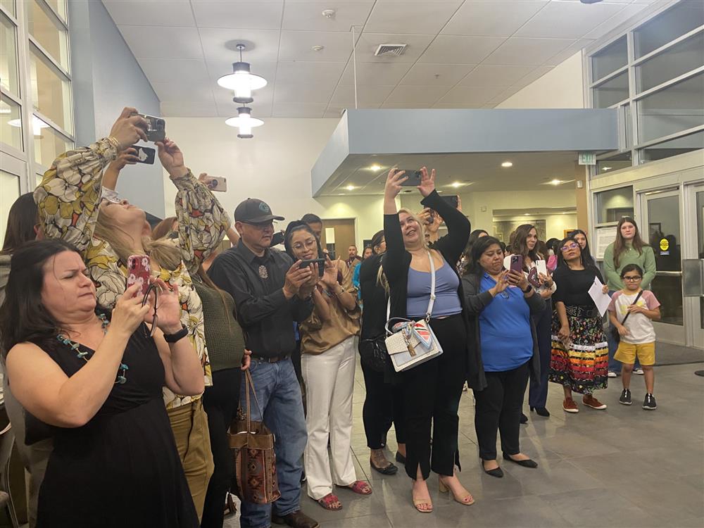 Celebrating Indigenous Night at the CUSD Board Meeting